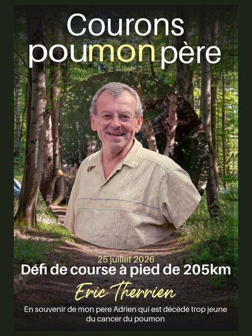Adrien devant un fond de forêt